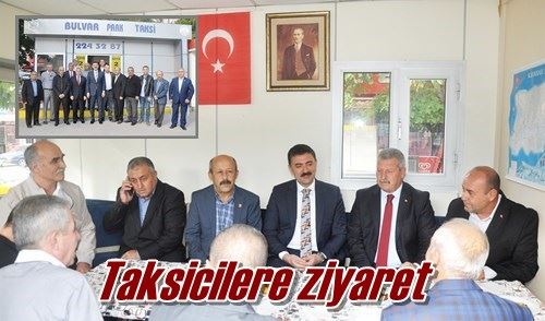 Taksicilere ziyaret