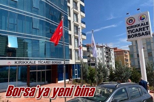 Borsa’ya yeni bina