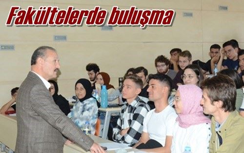 Fakültelerde buluşma