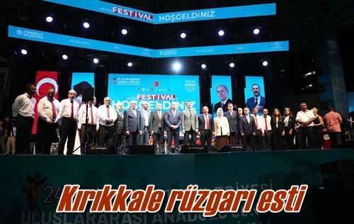 Kırıkkale rüzgarı esti