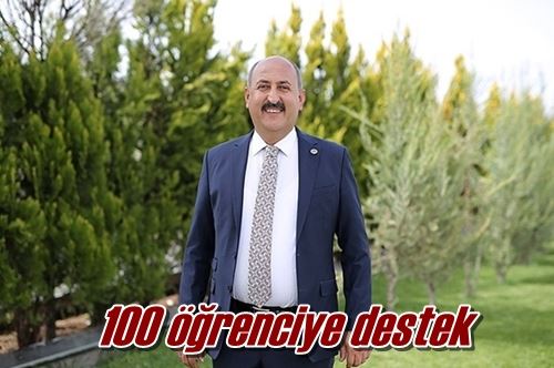 100 öğrenciye destek