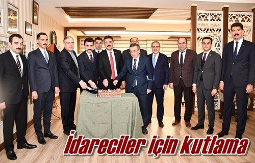 İdareciler için kutlama