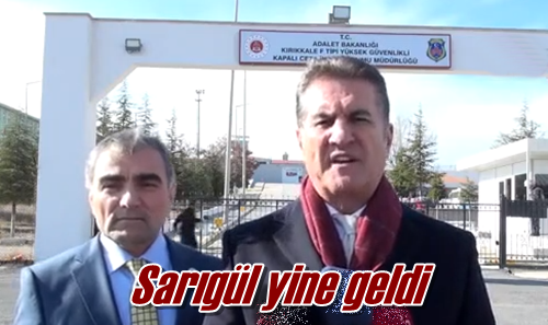 Sarıgül yine geldi