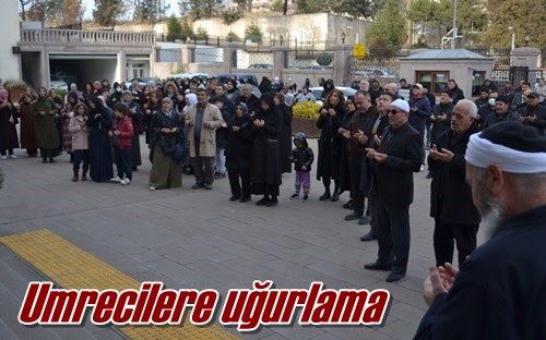 Umrecilere uğurlama