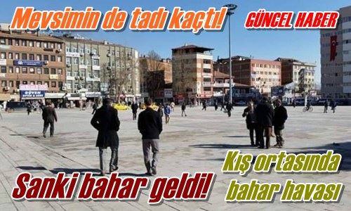 Sanki bahar geldi!