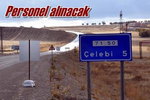 Personel alınacak