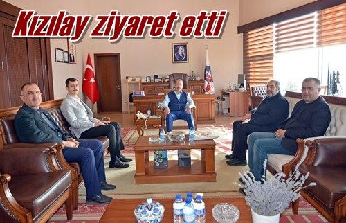 Kızılay ziyaret etti