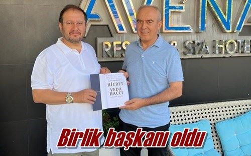 Birlik başkanı oldu