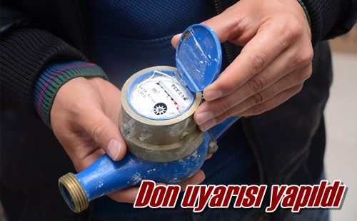 Don uyarısı yapıldı