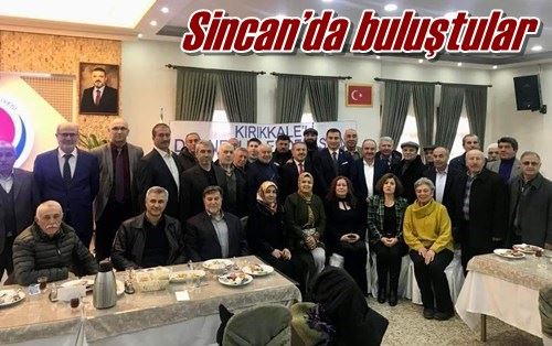 Sincan’da buluştular