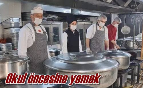 Okul öncesine yemek