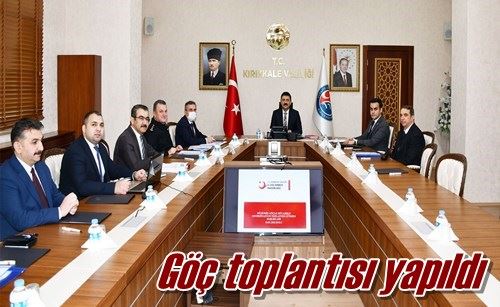 Göç toplantısı yapıldı