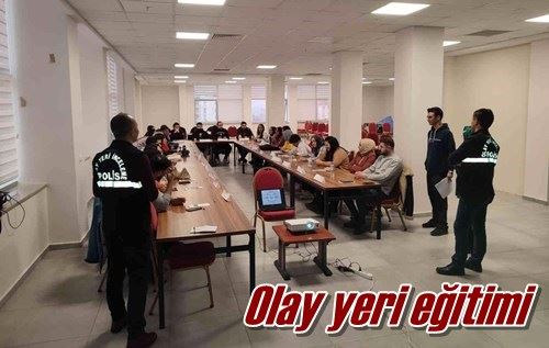 Olay yeri eğitimi