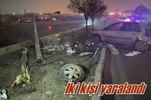 İki kişi yaralandı