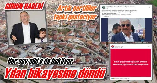 Yılan hikayesine döndü