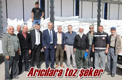 Arıcılara toz şeker