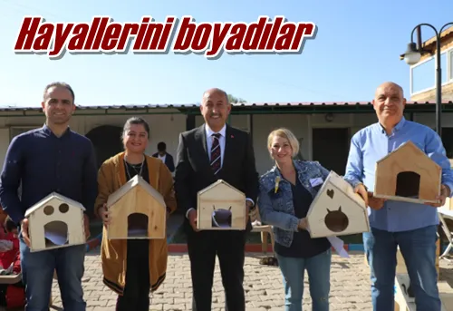 Hayallerini boyadılar