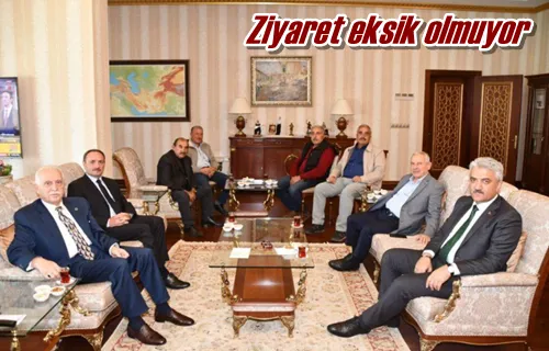 Ziyaret eksik olmuyor