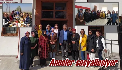 Anneler sosyalleşiyor