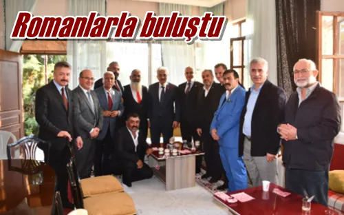 Romanlarla buluştu