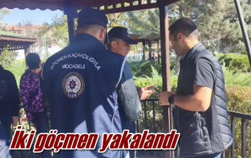 İki göçmen yakalandı