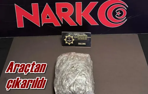 Araçtan çıkarıldı