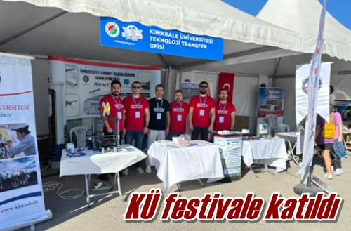 KÜ festivale katıldı