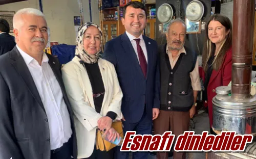 Esnafı dinlediler