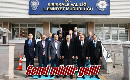 Genel müdür geldi