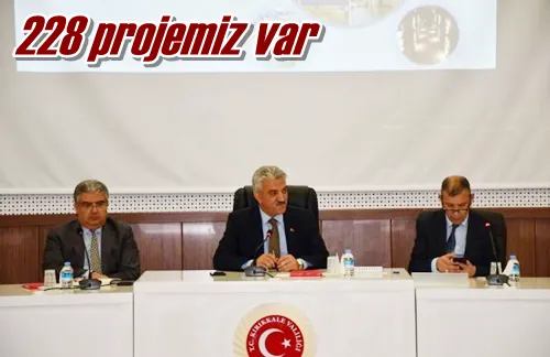 228 projemiz var