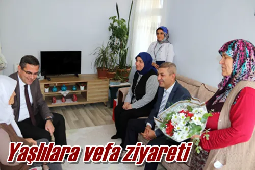 Yaşlılara vefa ziyareti