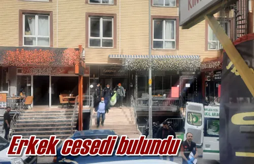 Erkek cesedi bulundu