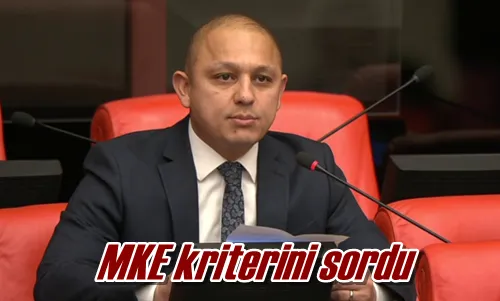 MKE kriterini sordu...