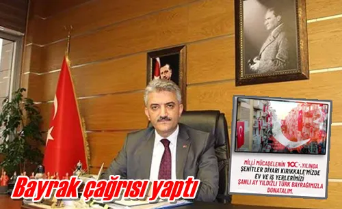 Bayrak çağrısı yaptı