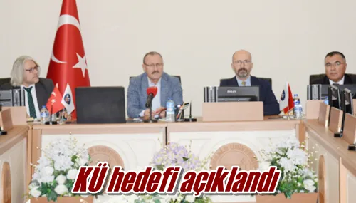 KÜ hedefi açıklandı