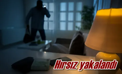 Hırsız yakalandı