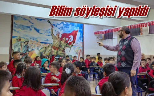 Bilim söyleşisi yapıldı