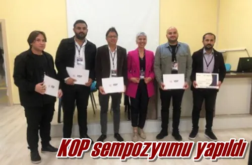 KOP sempozyumu yapıldı