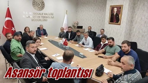 Asansör toplantısı