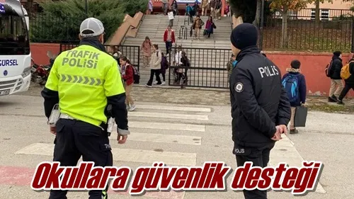 Okullara güvenlik desteği