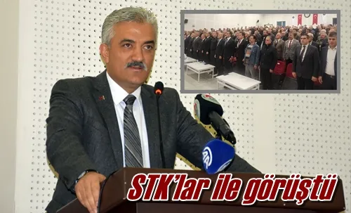 STK’lar ile görüştü