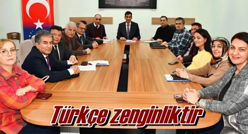 Türkçe zenginliktir