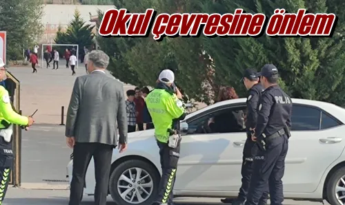 Okul çevresine önlem