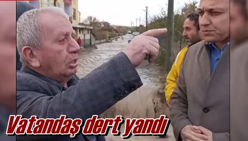 Vatandaş dert yandı