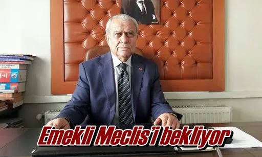 Emekli Meclis’i bekliyor