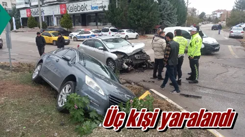 Üç kişi yaralandı