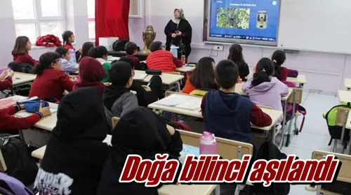 Doğa bilinci aşılandı