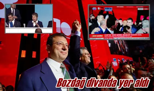 Bozdağ divanda yer aldı