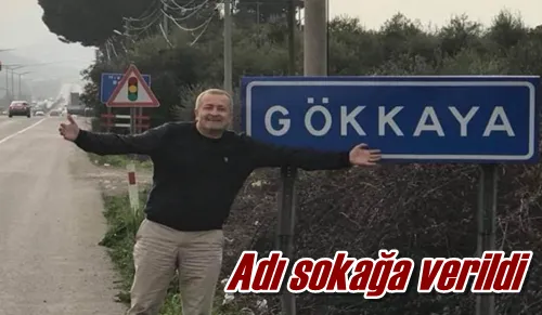 Adı sokağa verildi