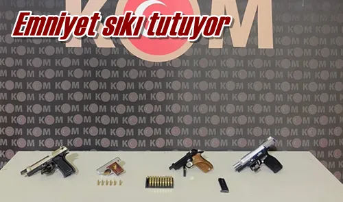 Emniyet sıkı tutuyor